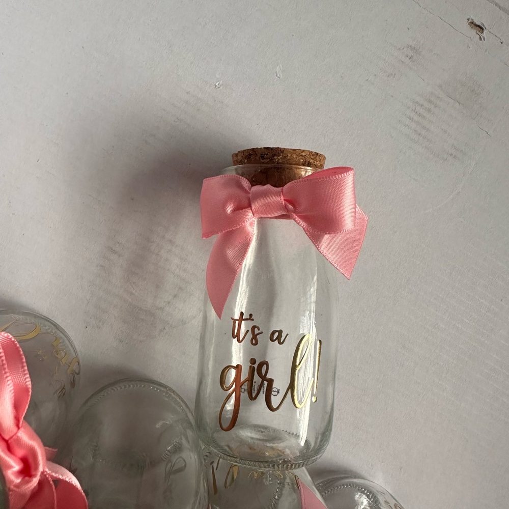 “Girl” baby shower favor (48 count)